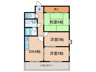 園田駅前ビルの物件間取画像